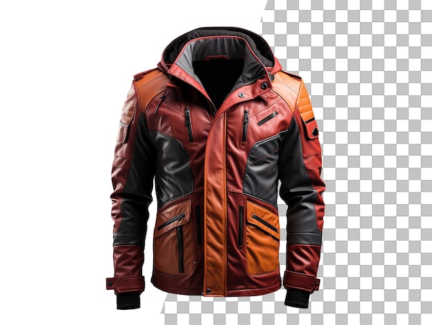 PSD jacket de roupa isolado com fundo transparente