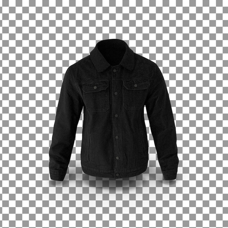 PSD jaket 3d psd pada latar belakang yang terisolasi dan transparan