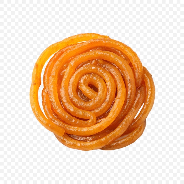 jalebi isolato su uno sfondo trasparente