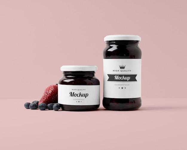 Jam vecchio modello di packaging design