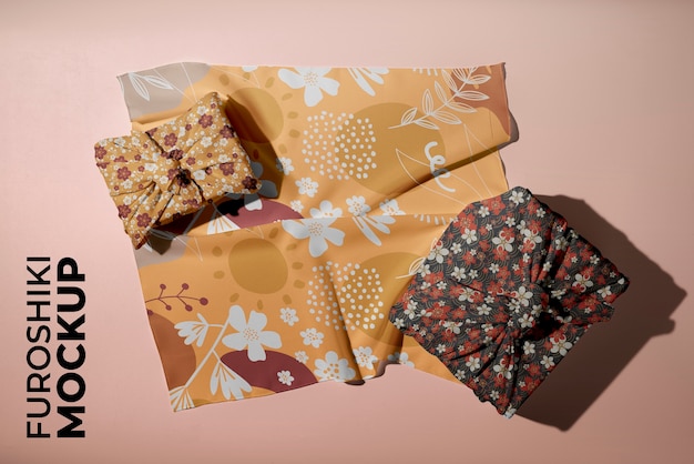 Japanisches Wrapping-Mockup