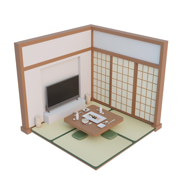 Japanisches zimmer