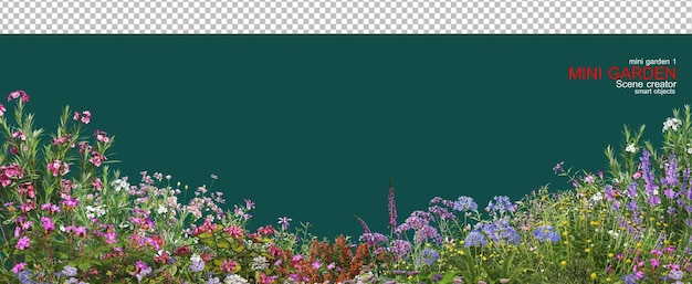 Jardins fleuris et prairies