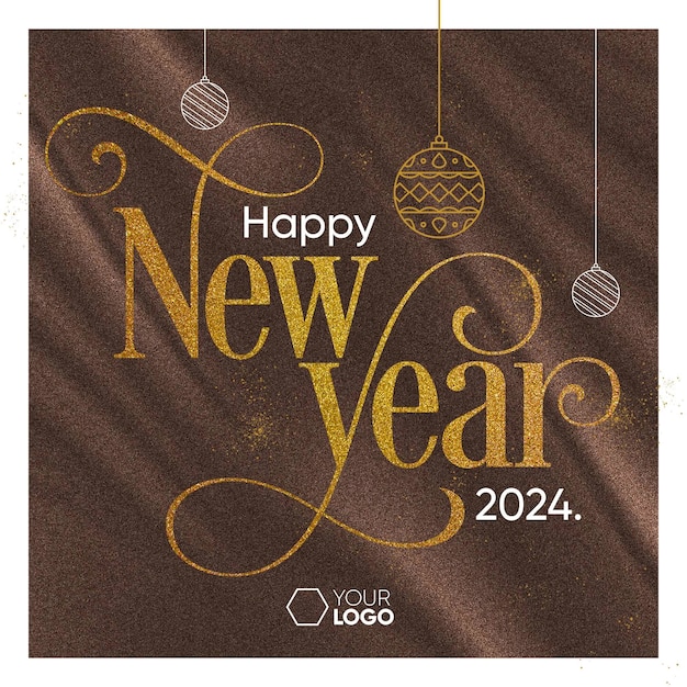 Je vous souhaite une bonne année sur les réseaux sociaux.