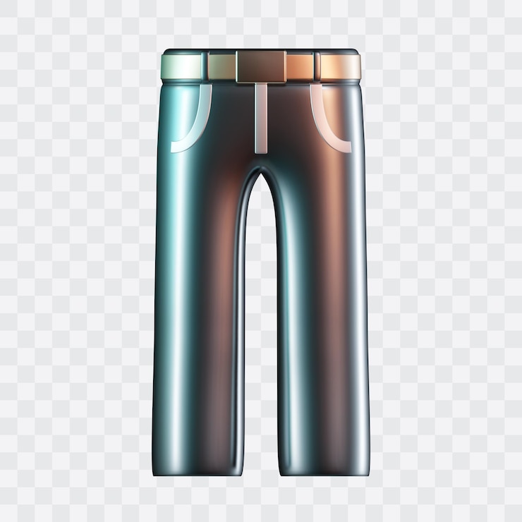 PSD jeans ícone 3d