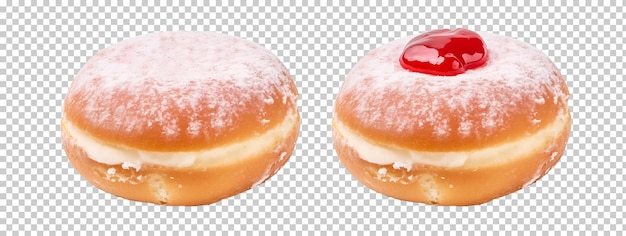 PSD jelly-donut isoliert auf durchsichtigem hintergrund png psd