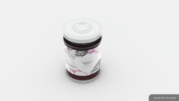 Jelly Jar Mockup