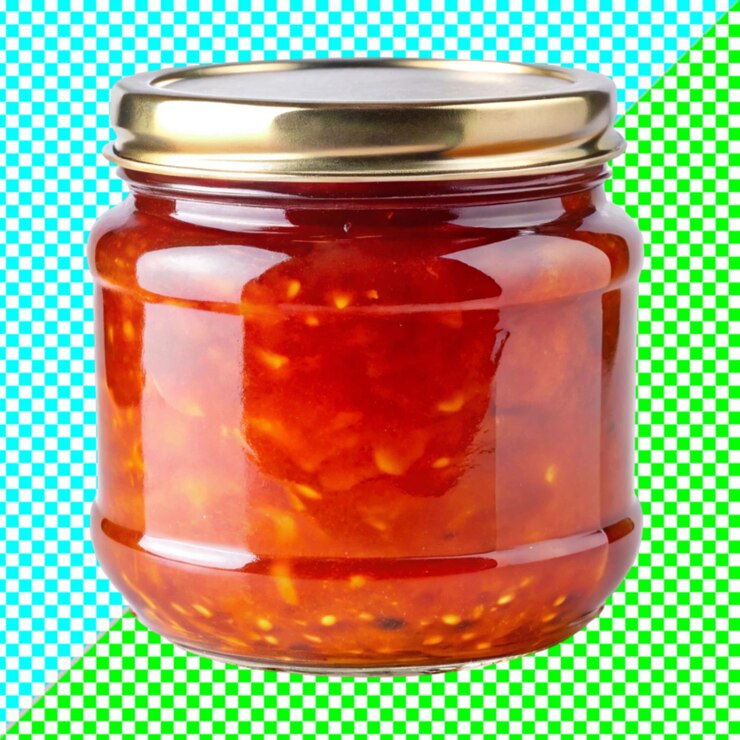 PSD jelly on white background