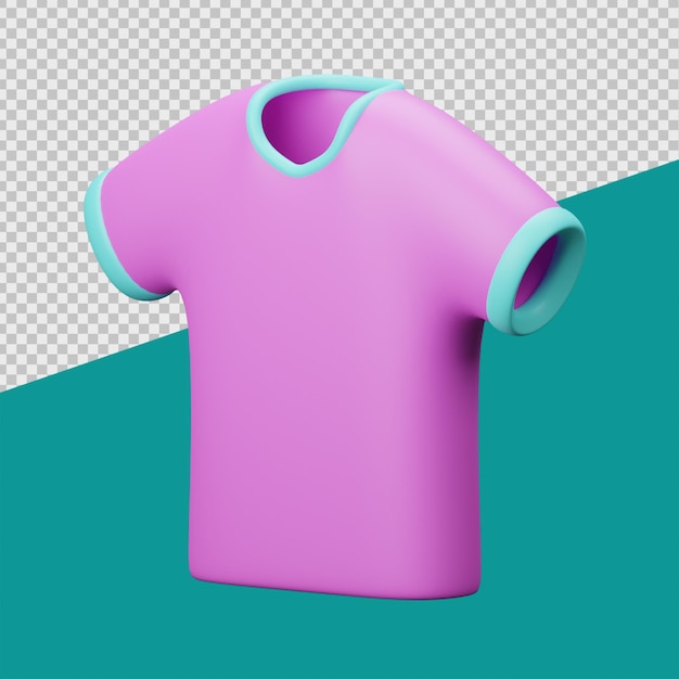 PSD jersey ilustraciones de elementos 3d