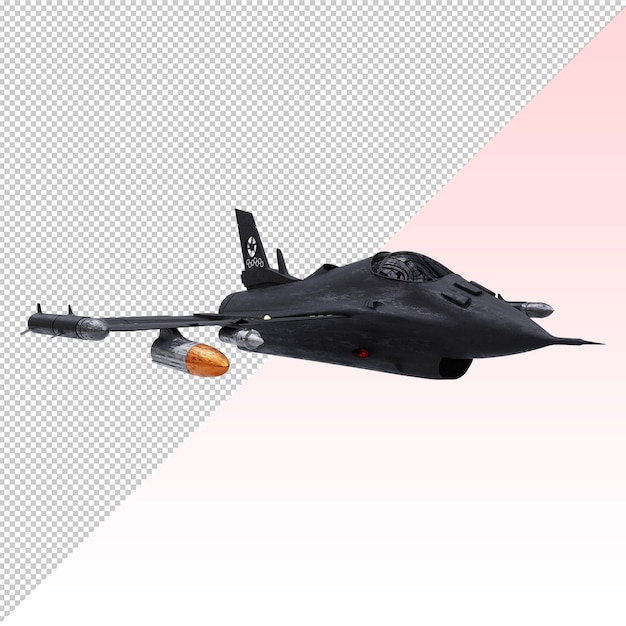 Jet de guerra de tamaño mini con arma