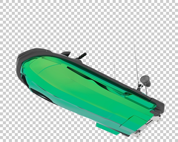 PSD jet ski aislado en la ilustración de renderizado 3d de fondo