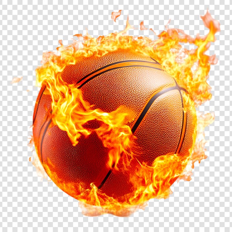 PSD jeu de basket-ball passionné d'illustration sportive