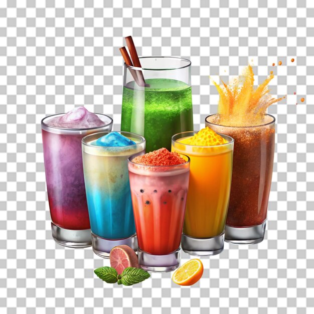 PSD jeu de cocktails