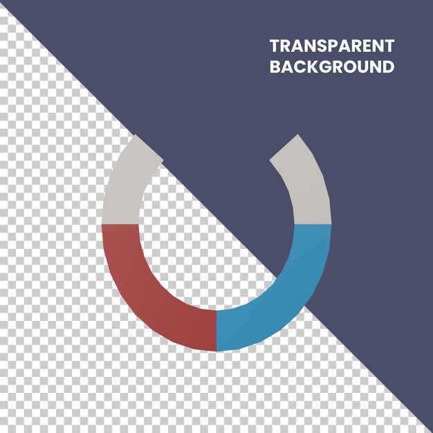 PSD jeu d'icônes 3d fond transparent isolé