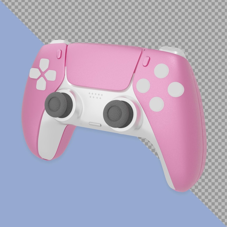 PSD jeu vidéo manette 3d
