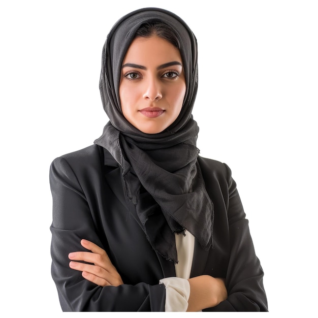 Jeune femme d'affaires arabe