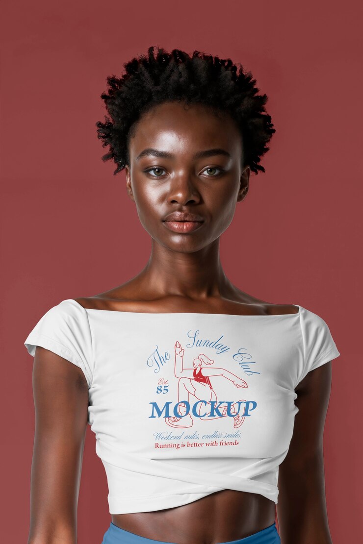 PSD un jeune mannequin posant dans une maquette de studio