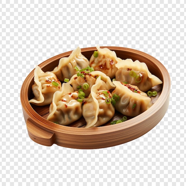 PSD jiaozi isolé sur un fond transparent