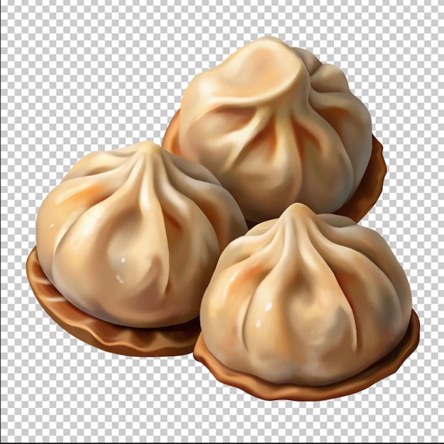Jiaozies isolados em fundo transparente