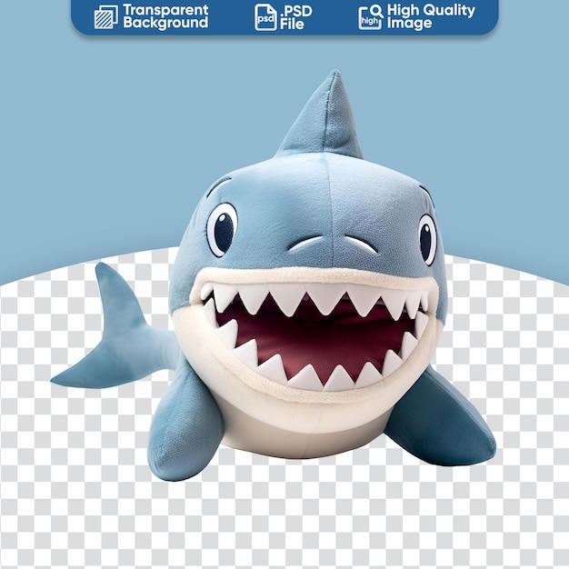 Joli Jouet De Peluche De Requin En Peluche