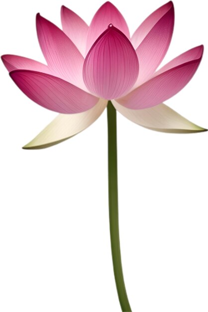 PSD une jolie icône de fleur de lotus