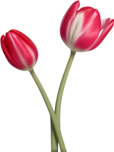 PSD une jolie icône de fleur de tulipe