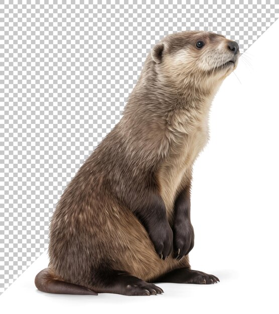 PSD une jolie loutre.