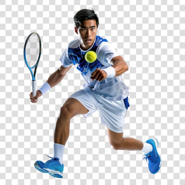 joueur de tennis de PNG homme de racket athlète de fond