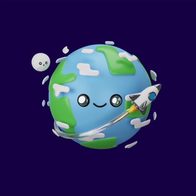 le jour de l'évacuation de la terre