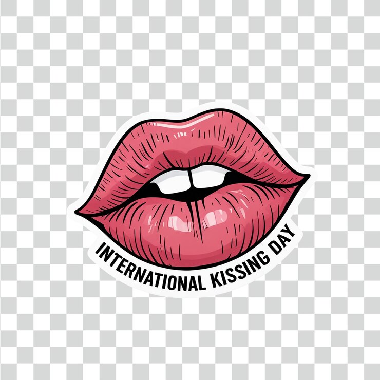 PSD la journée internationale du baiser