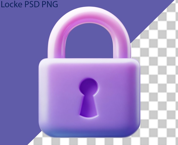 Journée mondiale du verrouillage PSD PNG