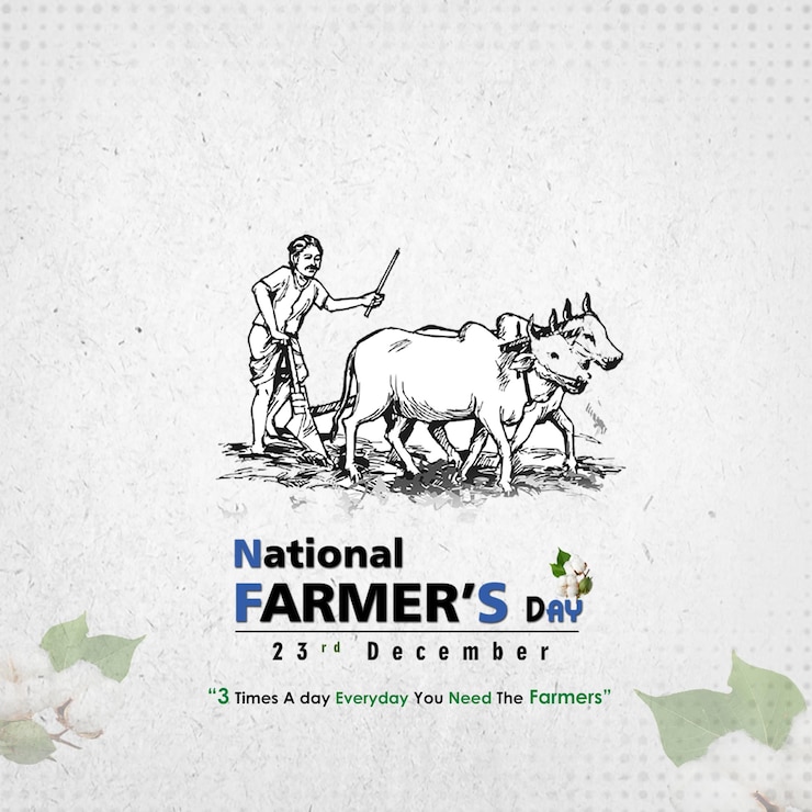 PSD la journée nationale des agriculteurs kisan diwas