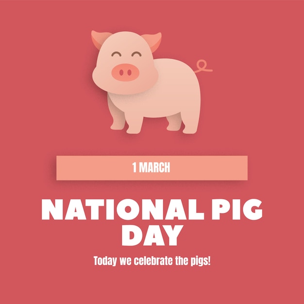 PSD journée nationale du cochon le 1er mars