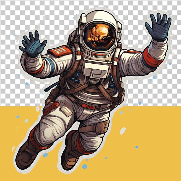 PSD journée spatiale illustration png