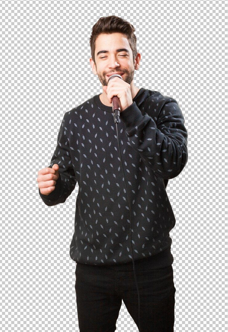 PSD jovem, cantando