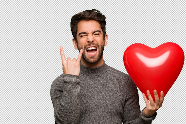 PSD jovem comemorando o dia dos namorados