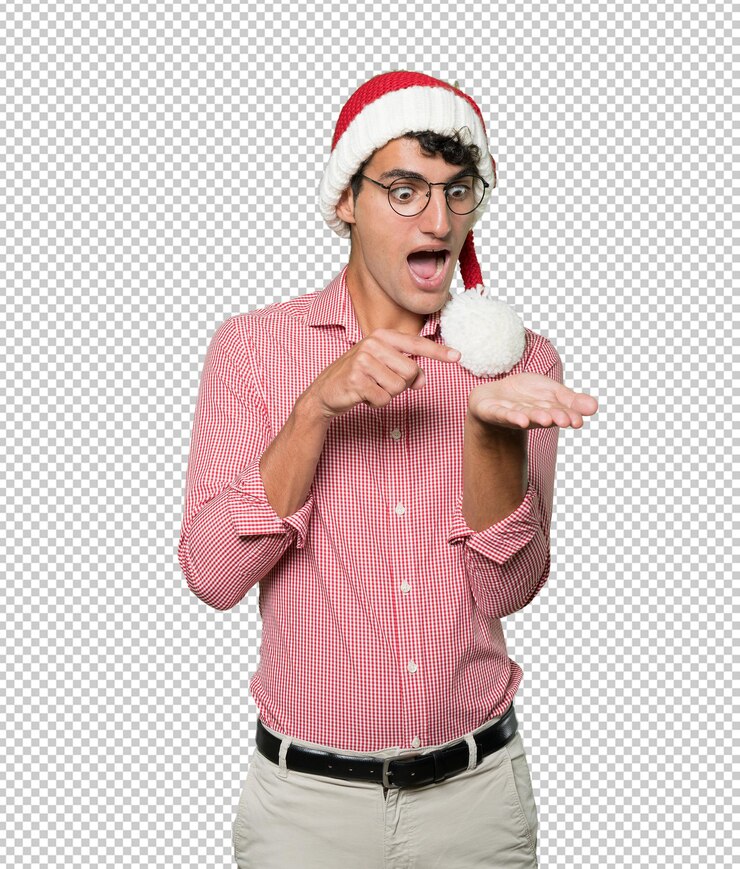 PSD jovem inteligente no natal