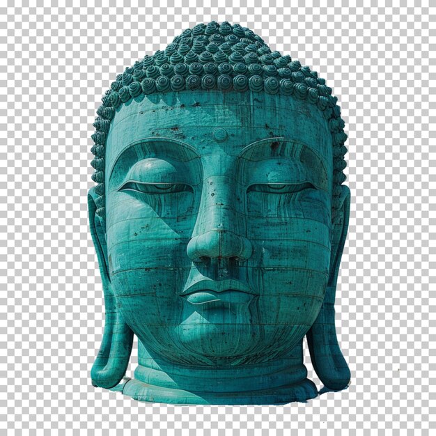 PSD joyeux bouddha purnima statue d'or de bouddha fête du jour de vesak isolée sur un fond transparent