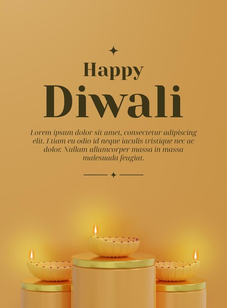 Joyeux Diwali fond