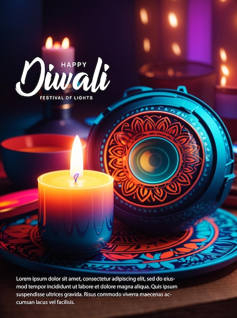 Joyeux Festival De Lumière De Diwali