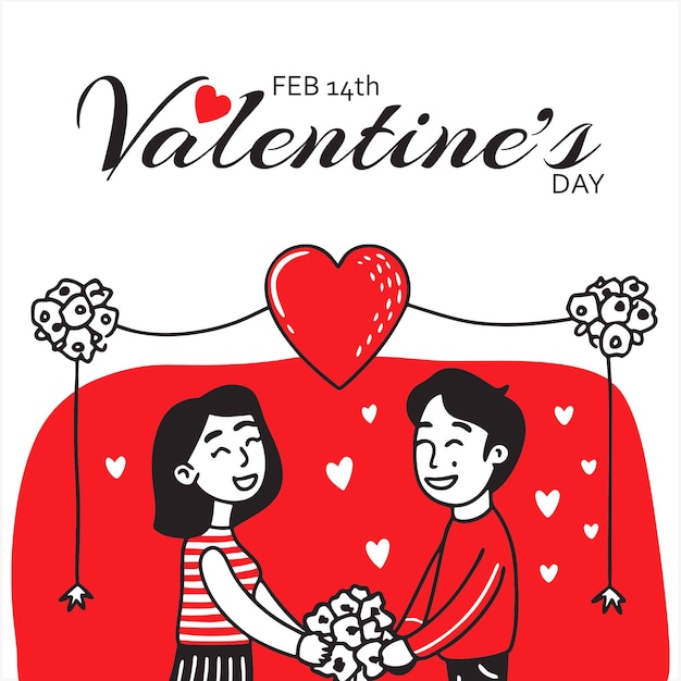 Joyeux jour de la Saint-Valentin