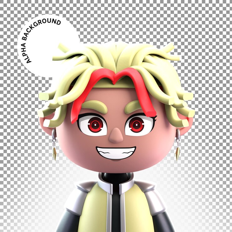 PSD el juego avatar av6 3d rendering