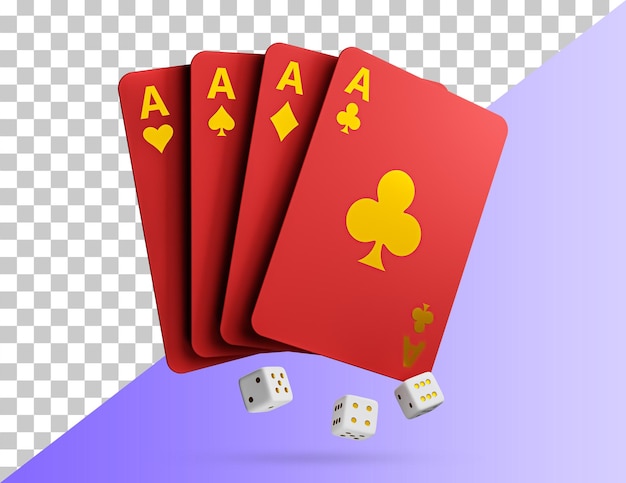 Juego de cartas de casino. tarjetas voladoras para casinos en línea y aplicaciones de juegos móviles, póquer - ganador,