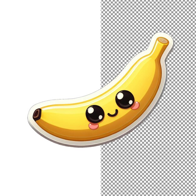 Un juego de pegatinas alegres de la cosecha con frutas queridas