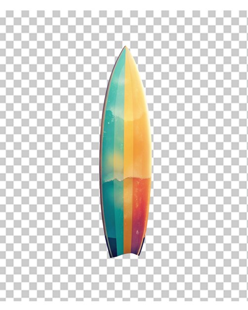 PSD juego de tablas de surf coloridas