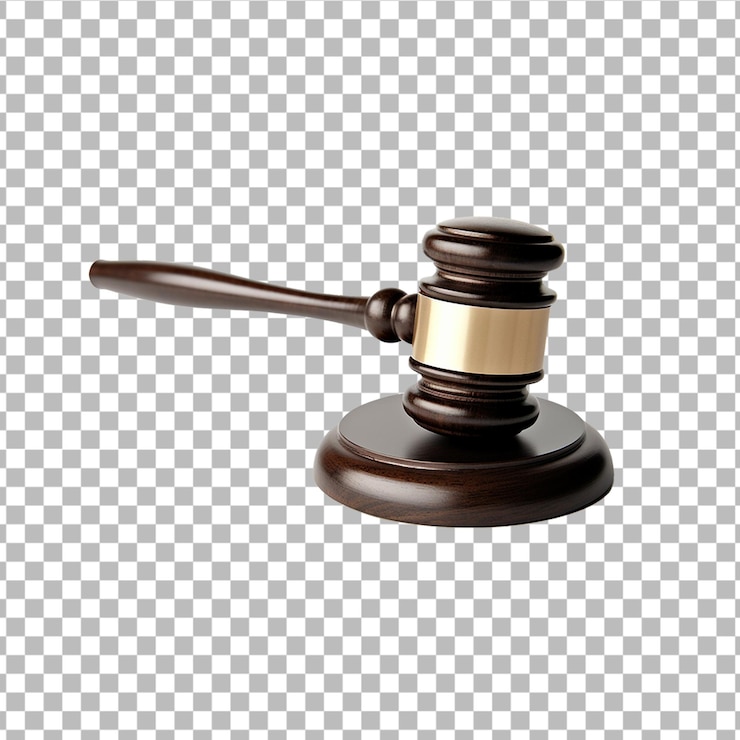 PSD juez martillo sin antecedentes png