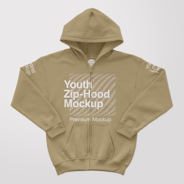 Jugend ziphood mockup