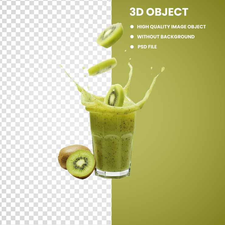 PSD jugo de batido de kiwi