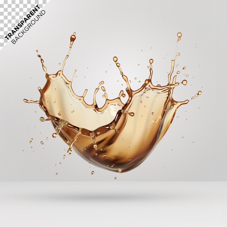 PSD jugo de café en forma líquida