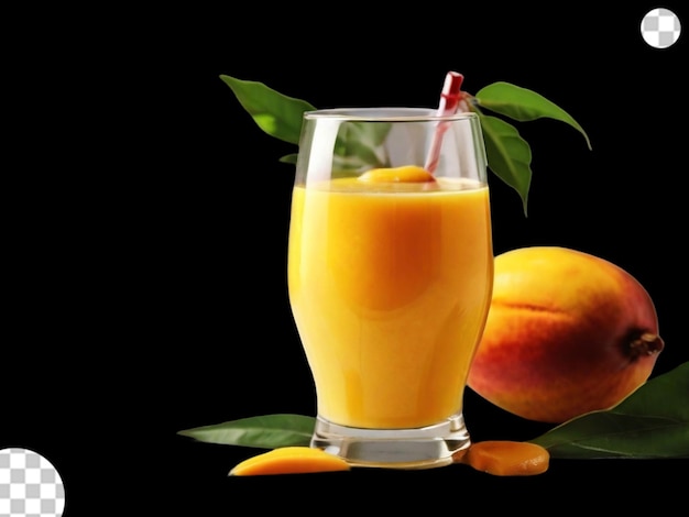 PSD jugo de mango ramadán png transparente